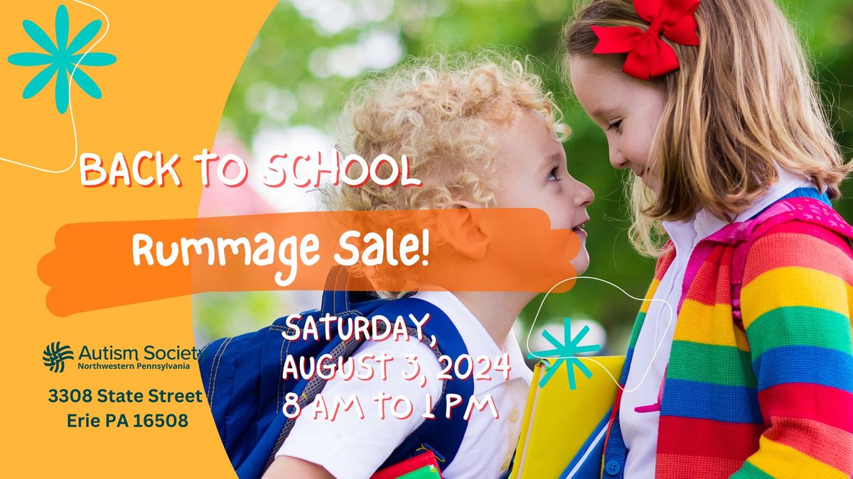 2nd Annual Back to School Rummage Sale