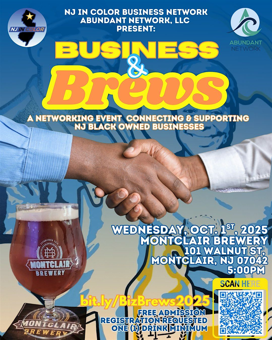 Business & Brews: A Networking Event Connecting NJ Black Owned Businesses