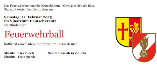 Feuerwehrball 2025