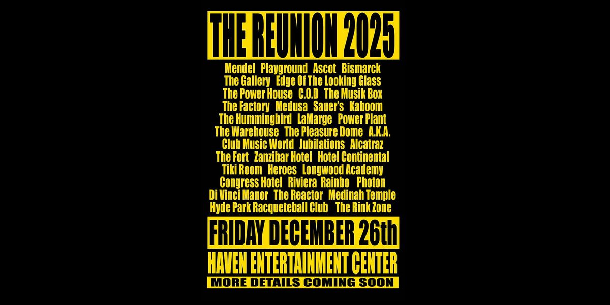 The Reunion 2025