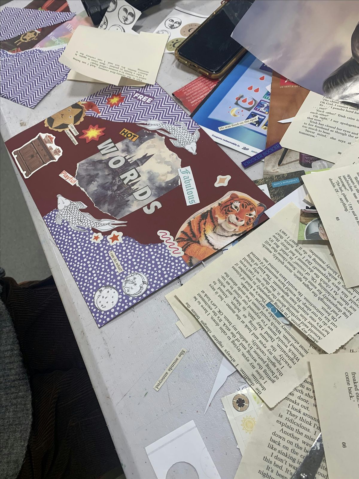 Creative Collaging for Teens