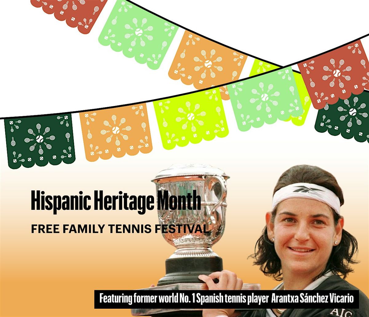 Hispanic Heritage Month Free Tennis Festival