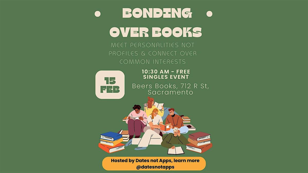 Bonding Over Books - Singles Event