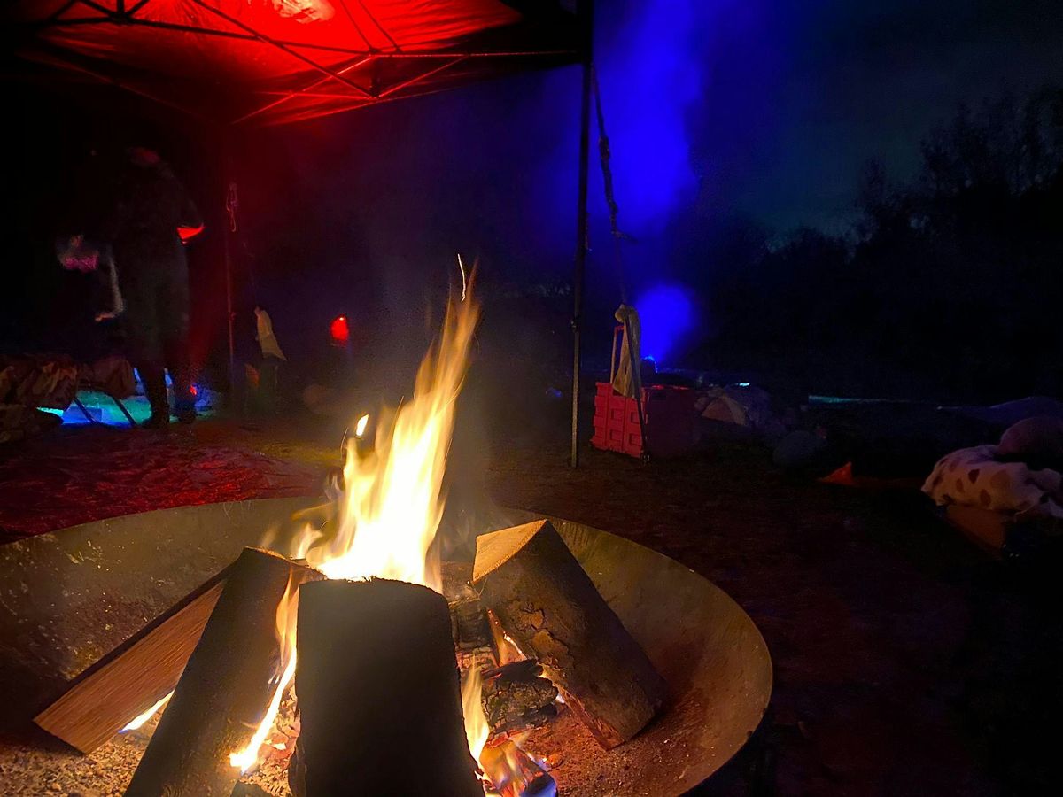 OUTSIDE TREE NEDRA WITH KATE WRIGHT