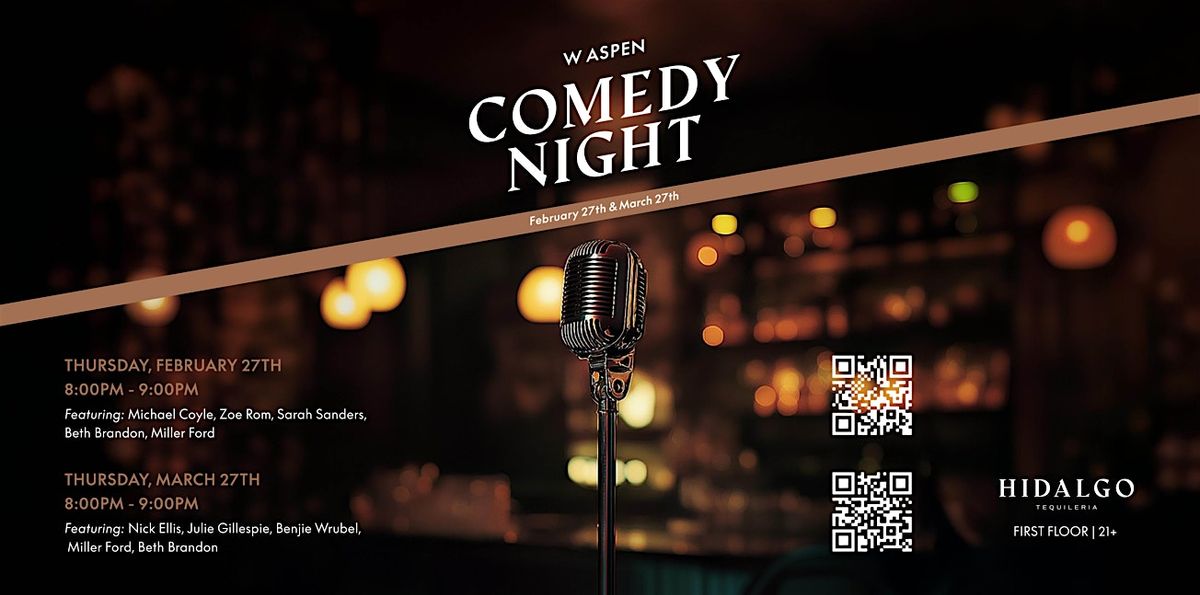 March Comedy Night at W Aspen