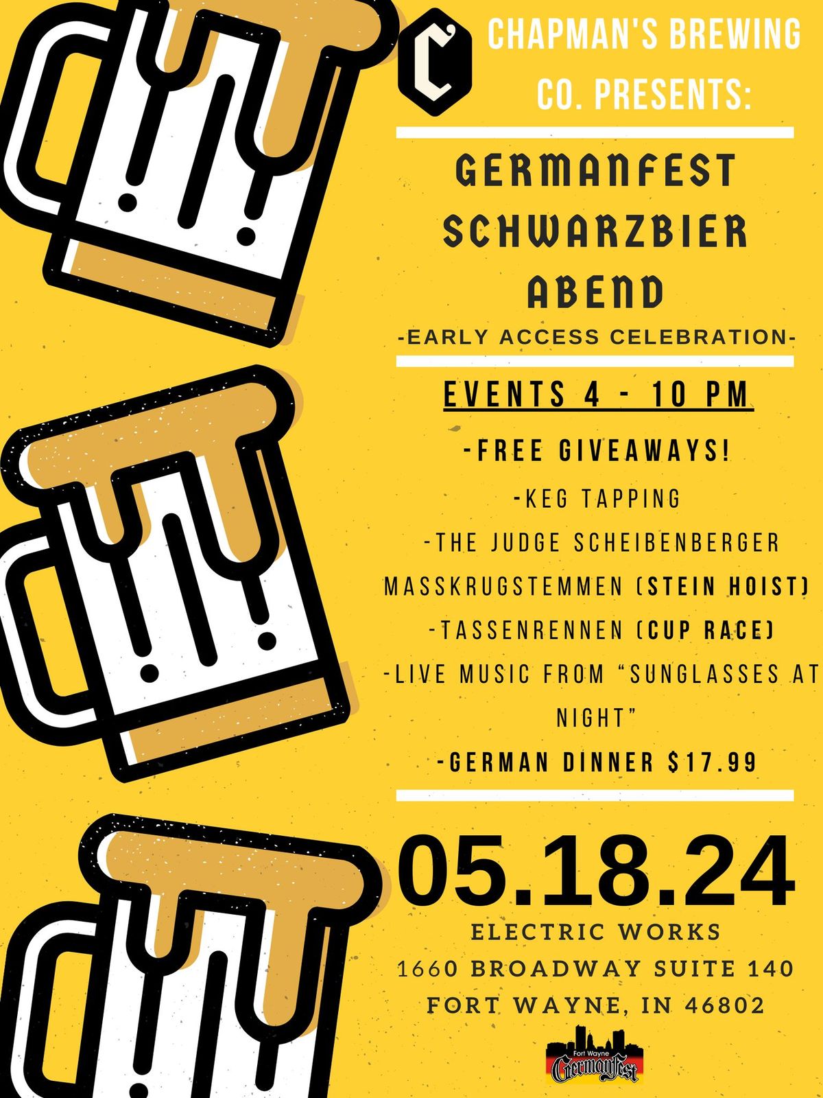 GermanFest Schwarzbier Abend 2024