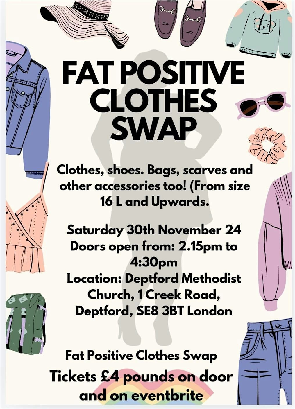 FAT POSITIVE CLOTHES SWAP - Plus size 16+ \/ Large  upwards