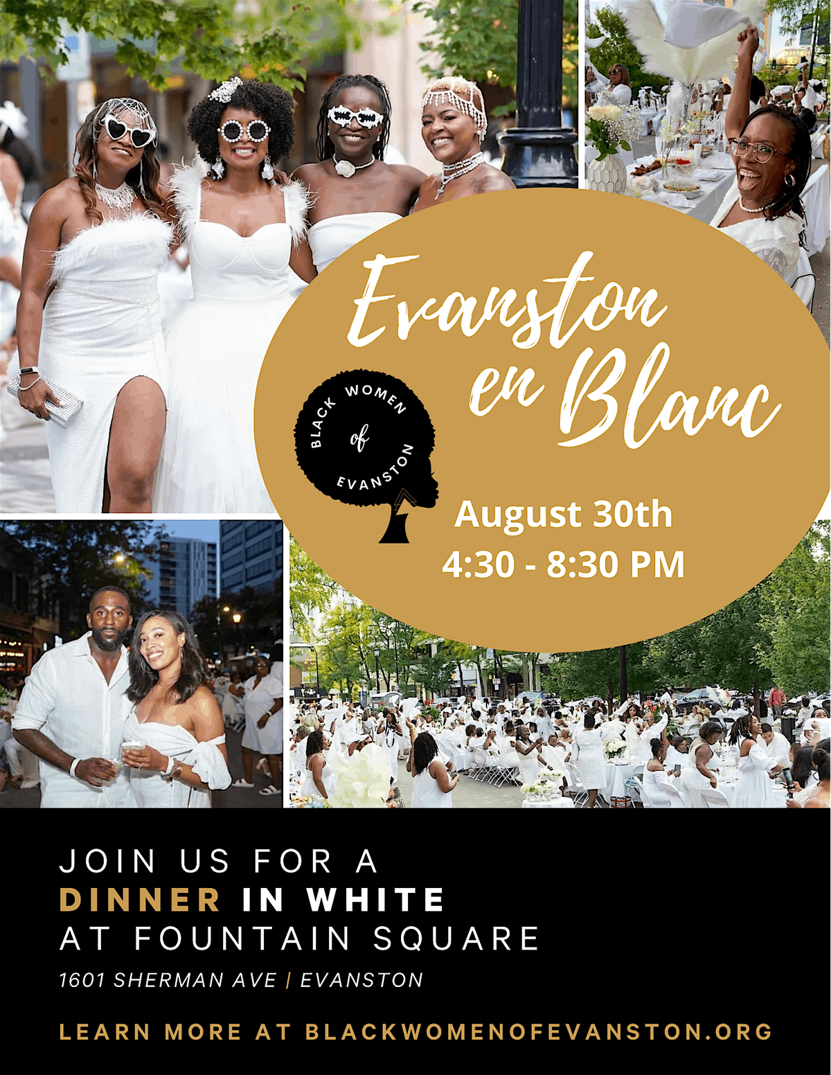 Evanston en Blanc