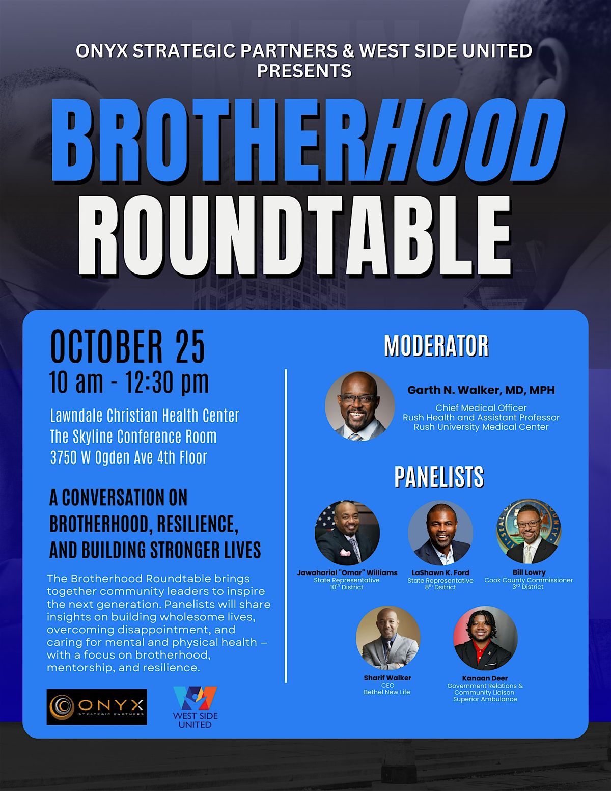 Discussion on Men\u2019s Health & Wellness