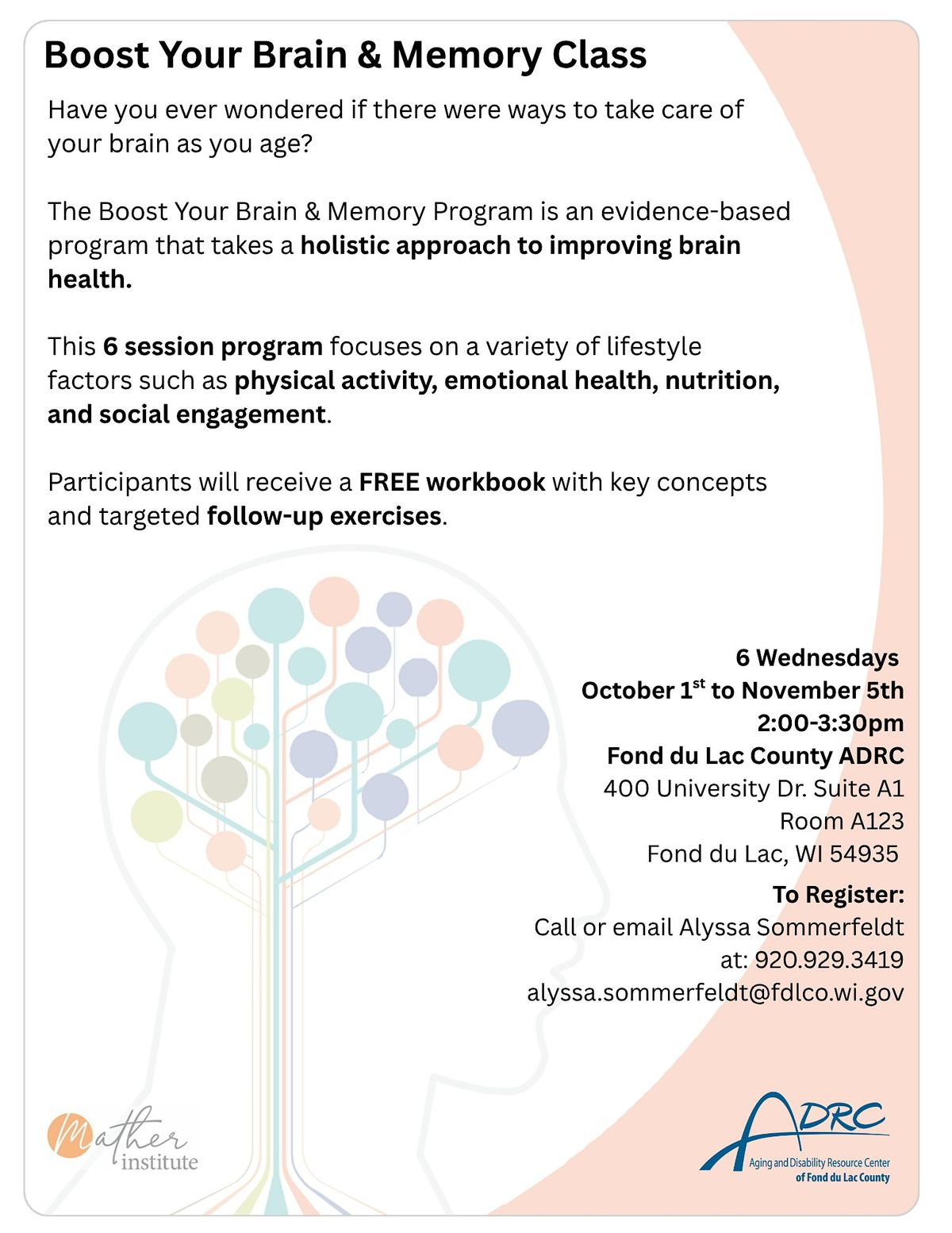 Boost Your Brain & Memory Class