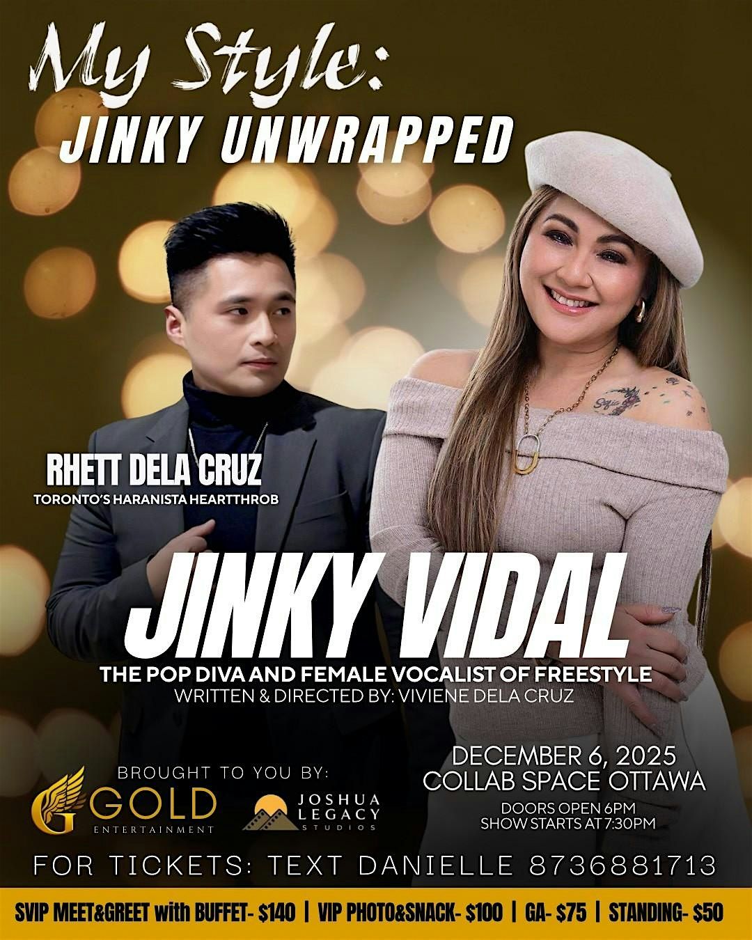 MY STYLE: Jinky Vidal & Rhett dela Cruz Concert