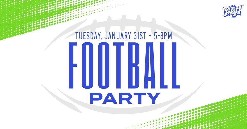 NFL-Themed End of Month Party