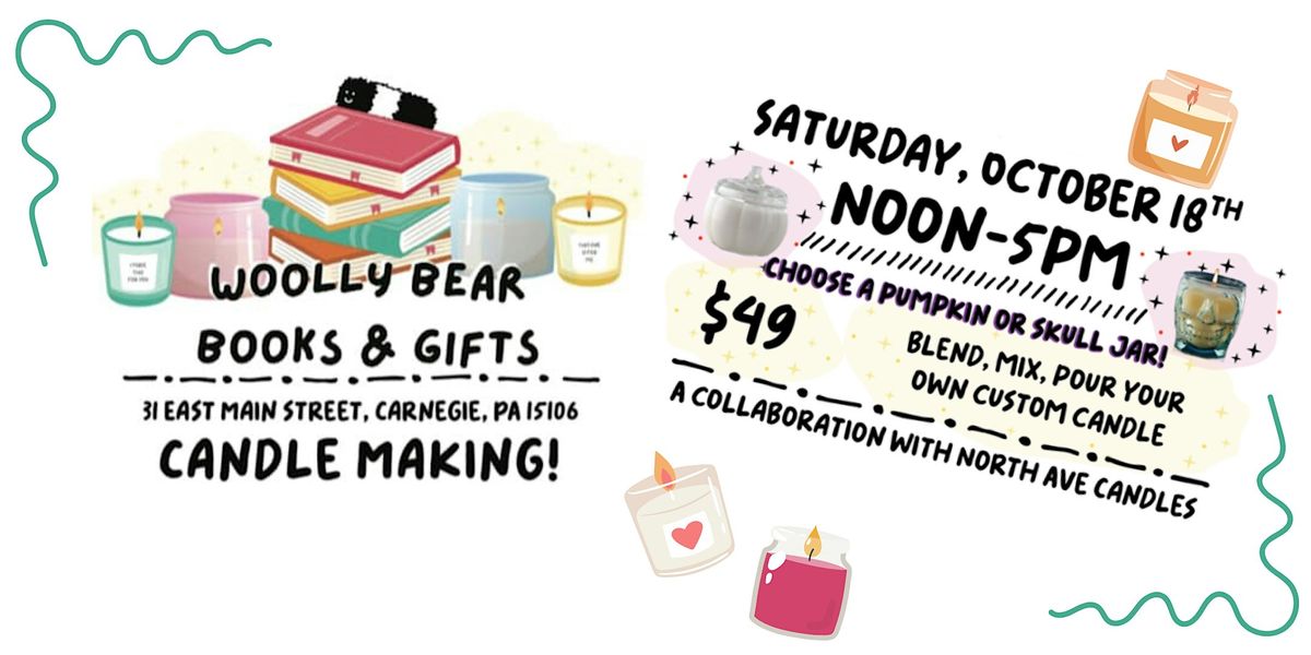 Halloween Candle Making Workshop with North Ave Candles