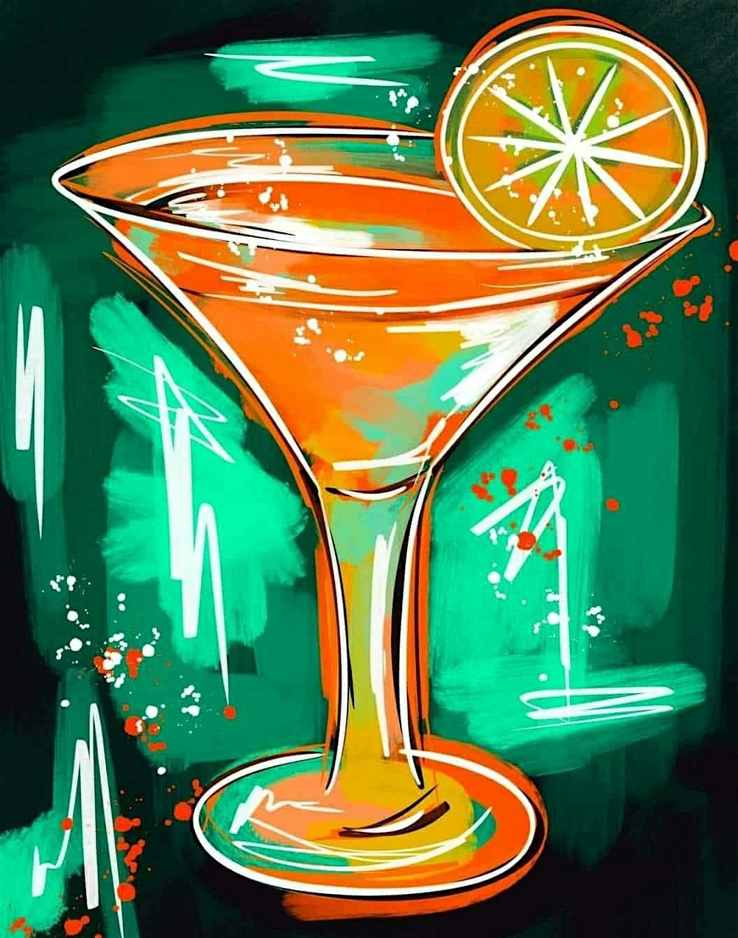 Halloweenie Martini Paint Night in Langley!
