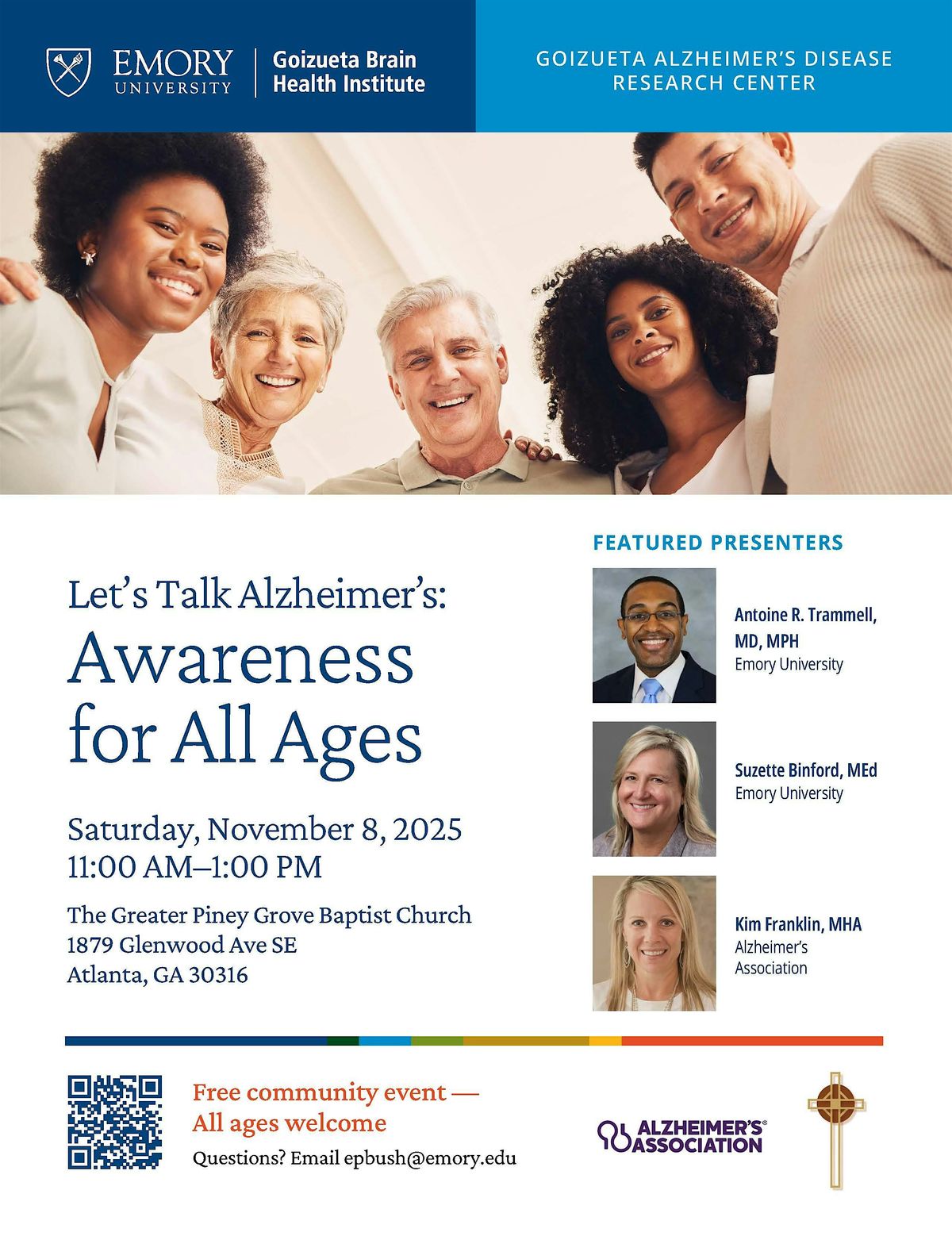 Let's Talk Alzheimer's: Awareness for All Ages Community Forum