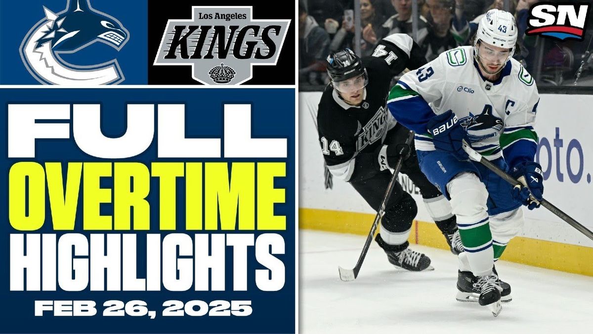 Los Angeles Kings vs. Vancouver Canucks