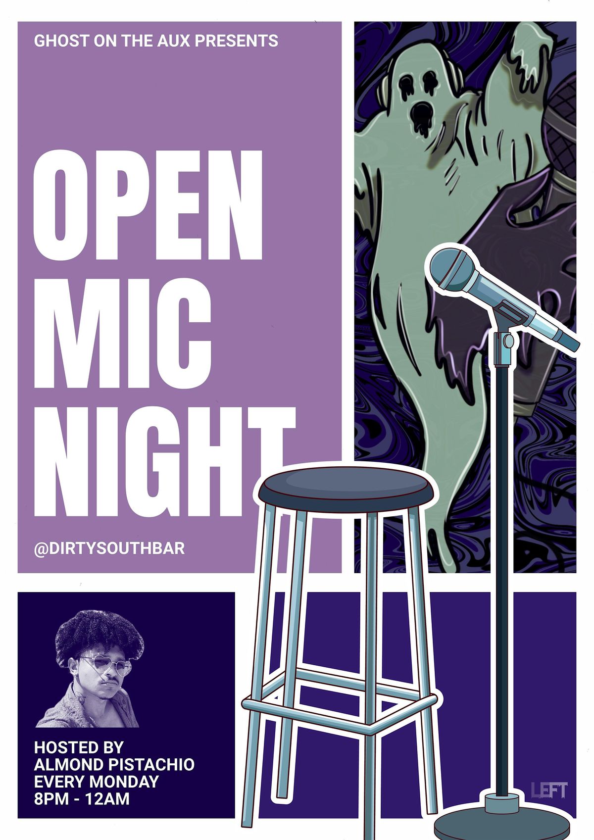 OPEN MIC NIGHT @ Dirty South Bar