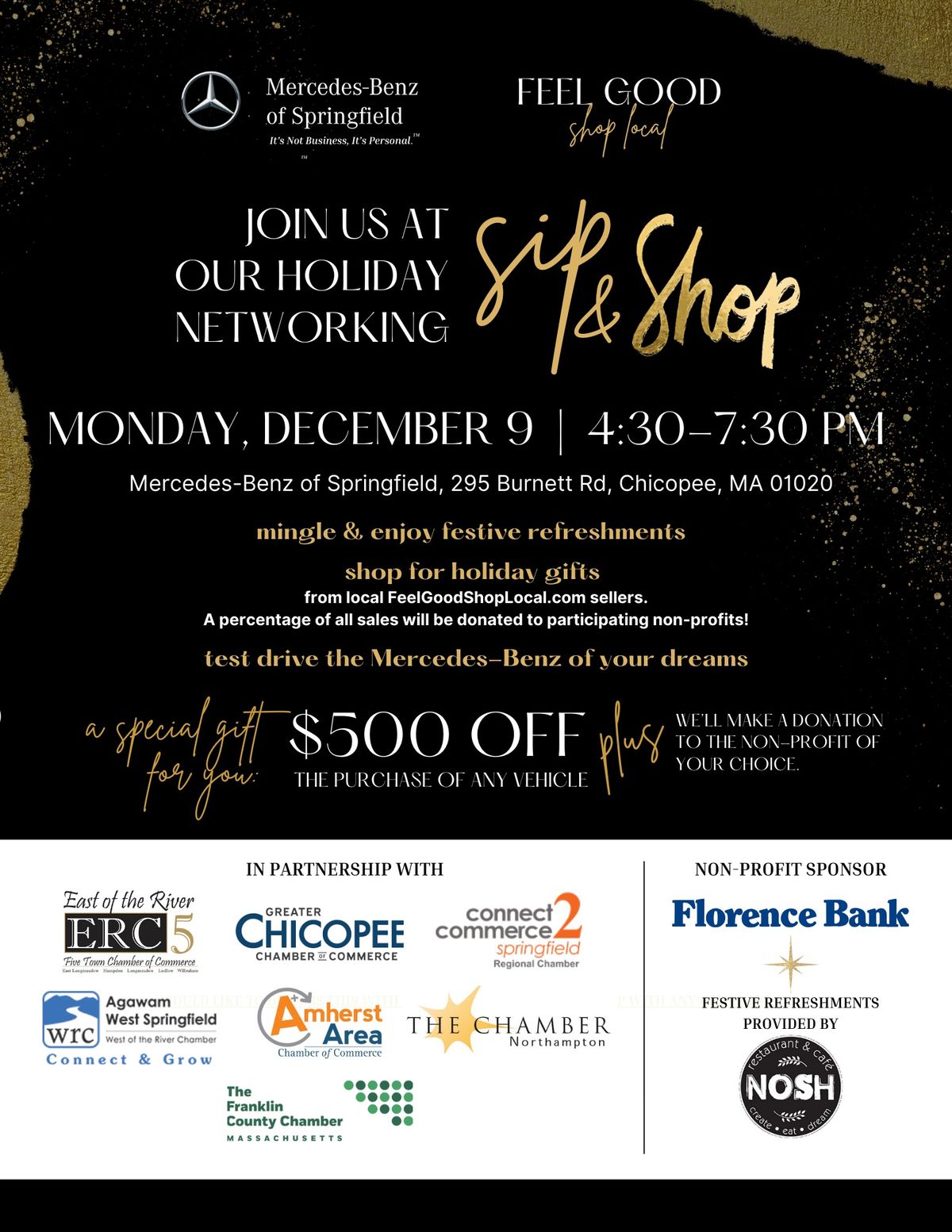 Holiday Sip & Shop