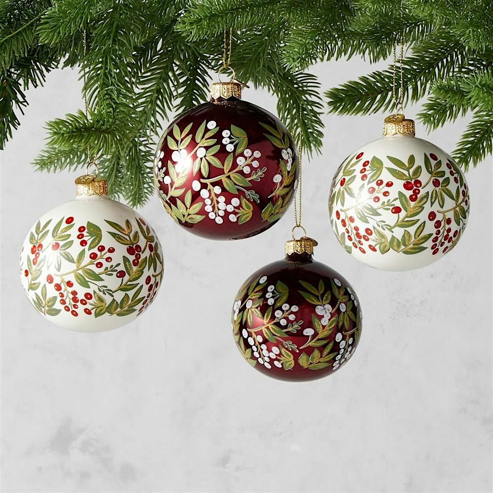 Christmas Hand Painted Ornaments