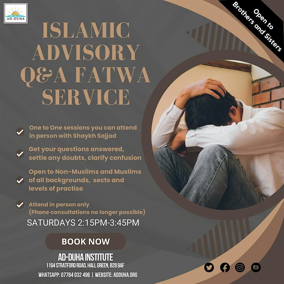 Islamic Advisory | Q & A Fatwa Service