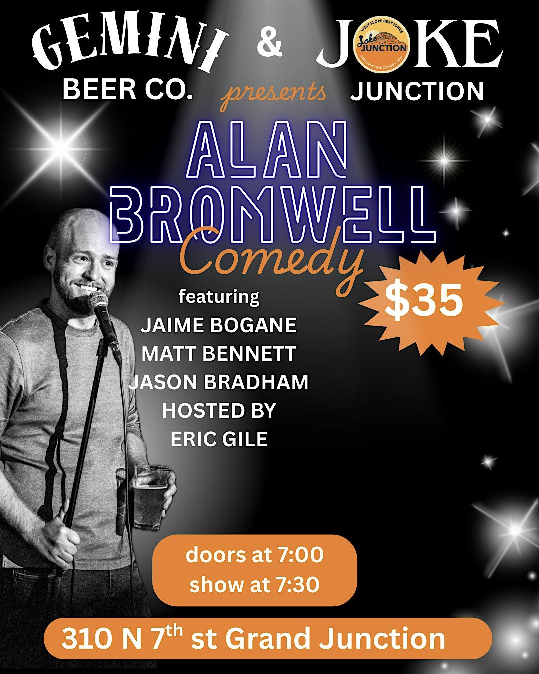 ALAN BROMWELL COMEDY