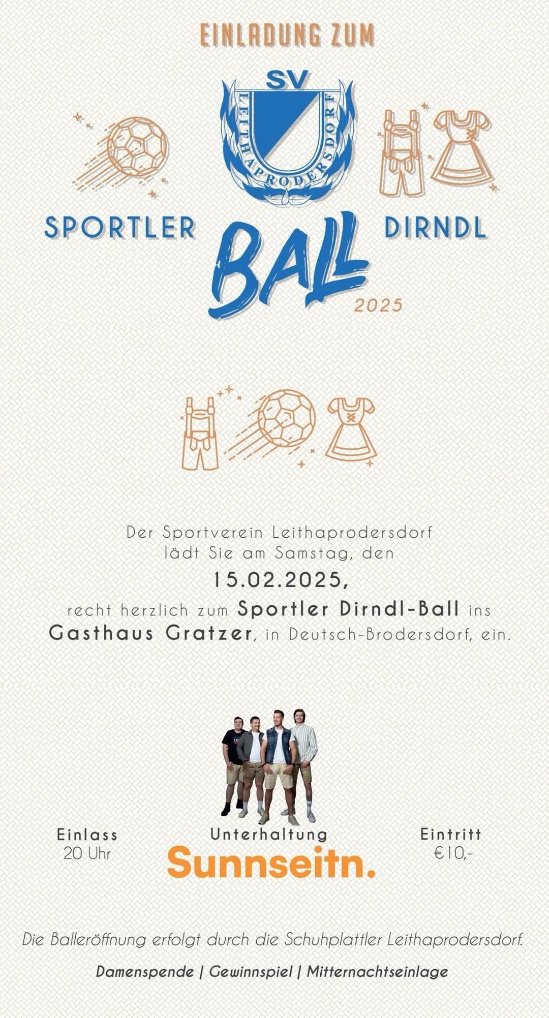 SVL Sportler Dirndl - Ball 2025