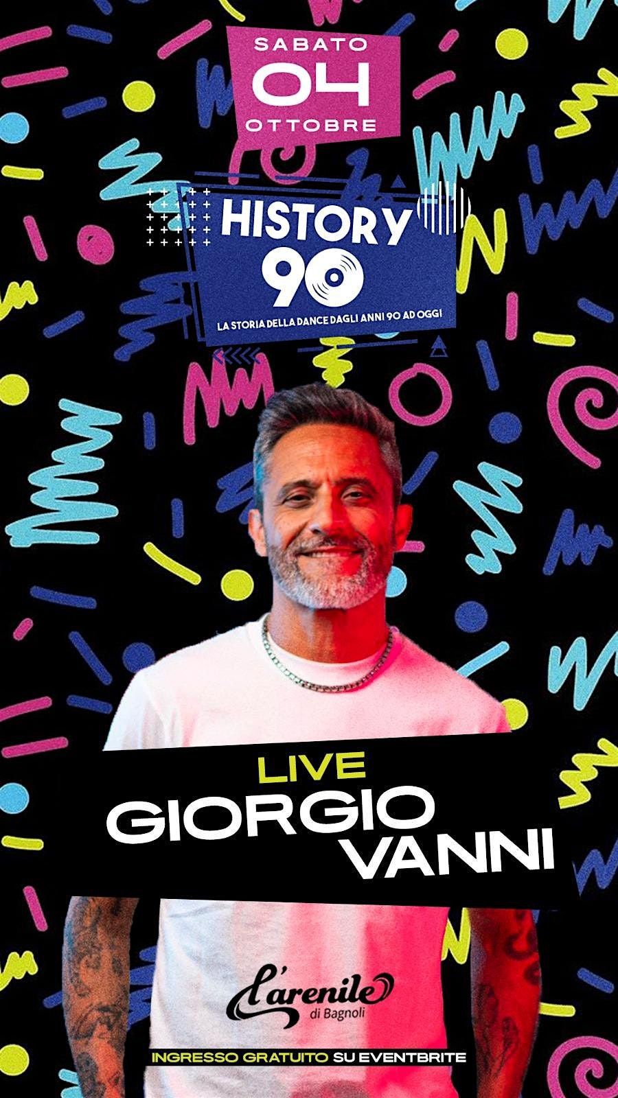 Giorgio Vanni Live + History '90