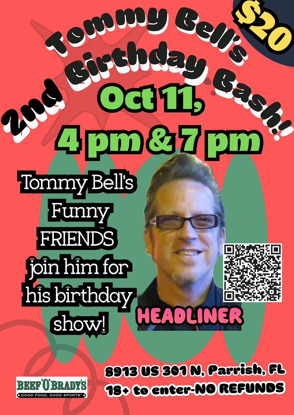 Beefs Comedy Night