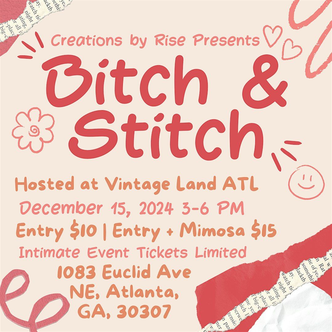 Bitch and Stitch, Craftsocial for Crocheters & Knitters