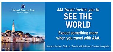 AAA Travel & Holland America Cruise Night