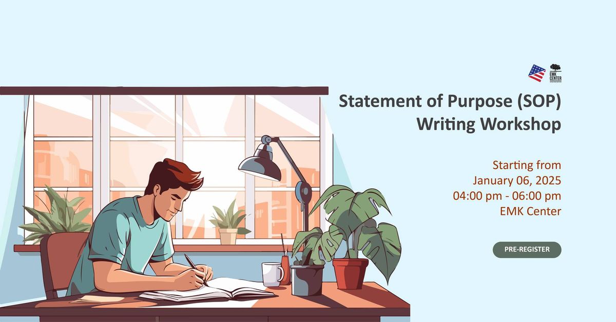 Statement of Purpose (SOP) Writing Workshop