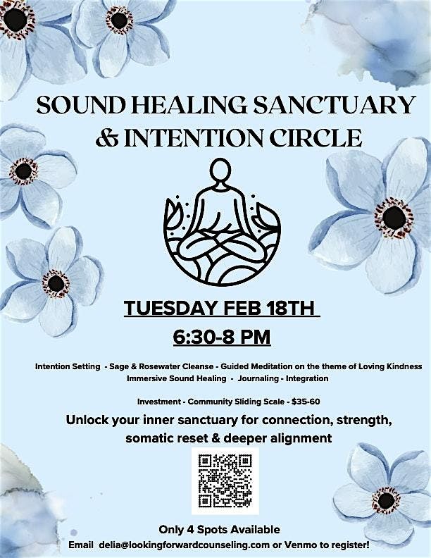 Sound Healing Sanctuary & Intention Circle