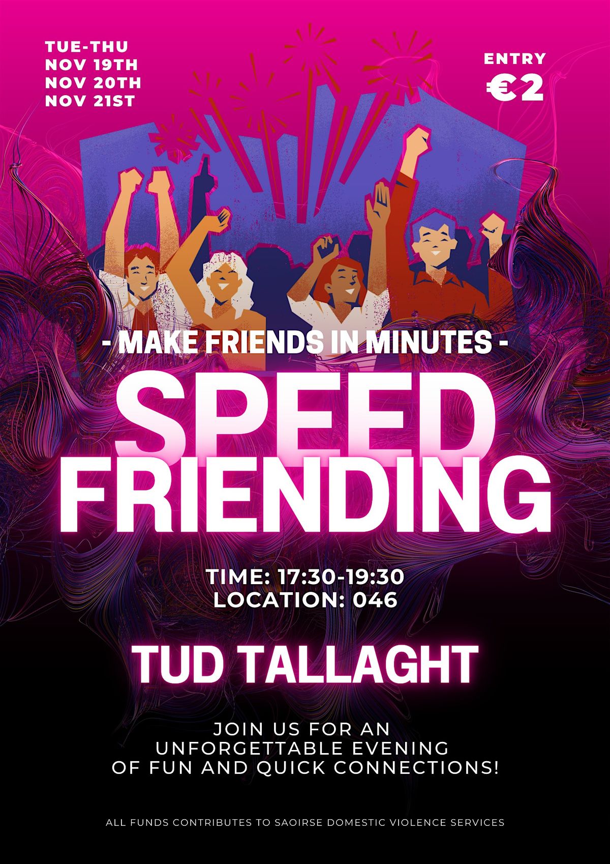 Speed Friending TUD Tallaght Room 046