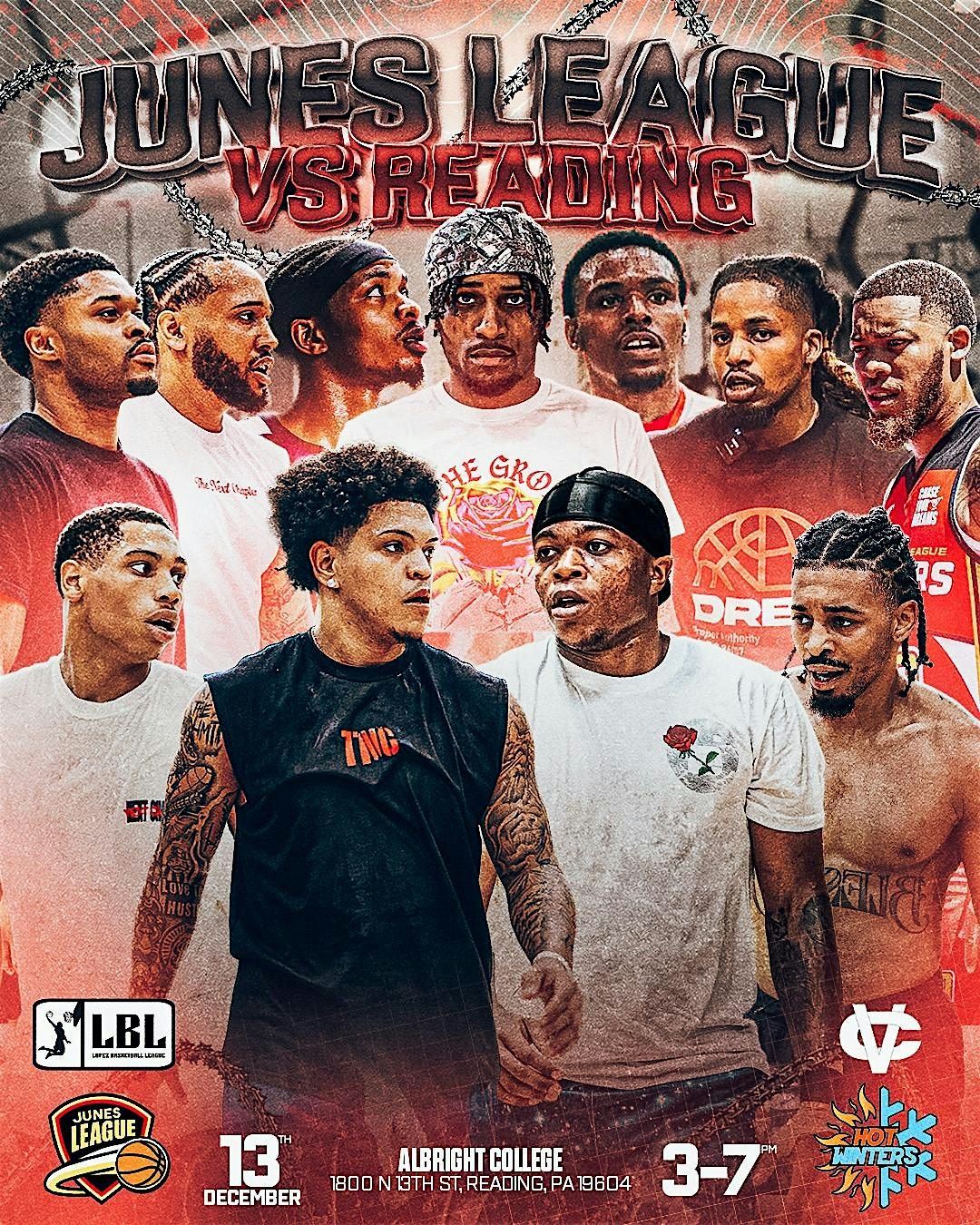 JUNES LEAGUE VS READING