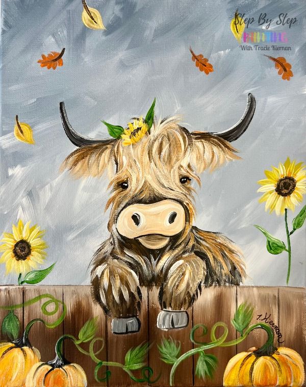 Paint and Sip: Highland Cow