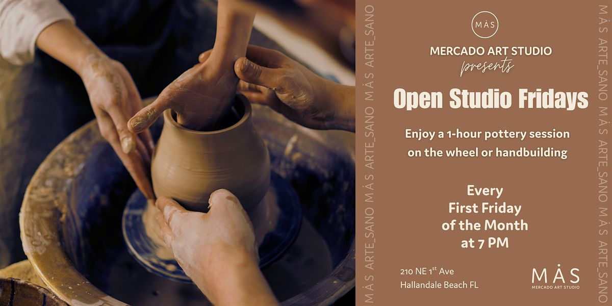 Open Studio Fridays: Try Pottery on the Wheel or Hand-building at MAS