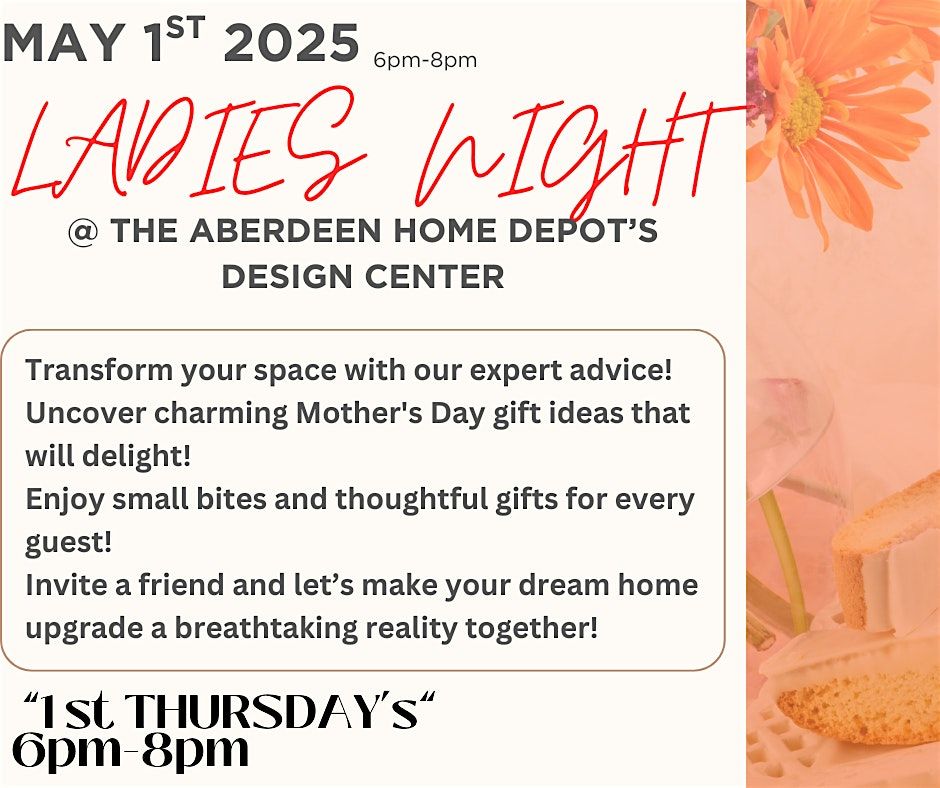 Ladies Night Every 1st Thursday