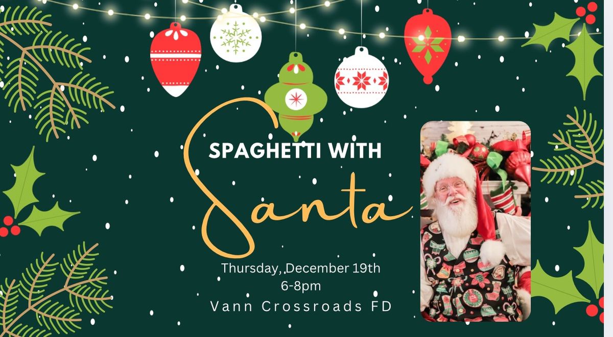 Spaghetti with Santa!