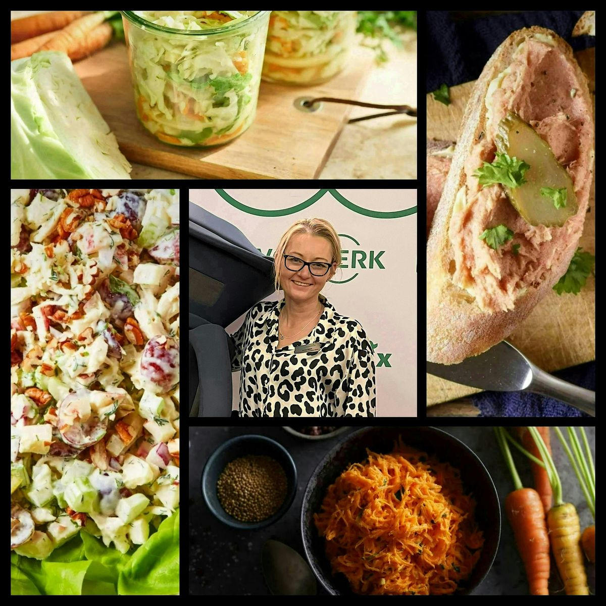 Snacks and salads - Thermomix cooking class with Ania Ward