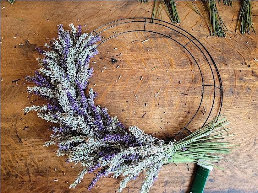 Fresh Lavender Wreath Making Workshop