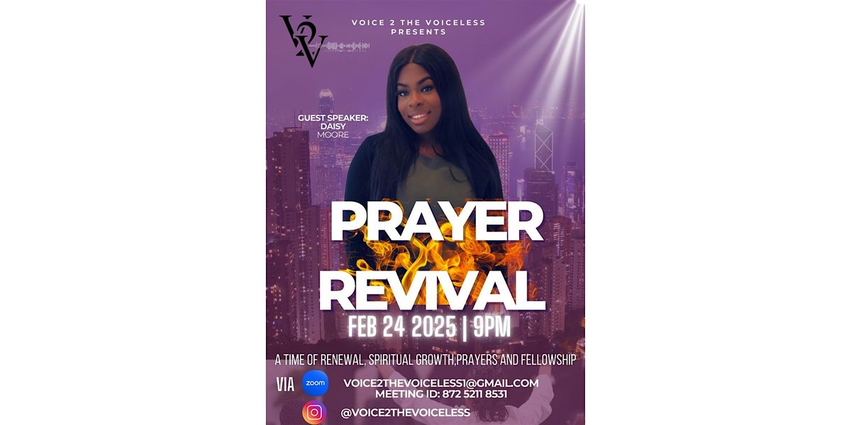 Prayer Revival: A Night of Worship, Word, and Collective Prayer