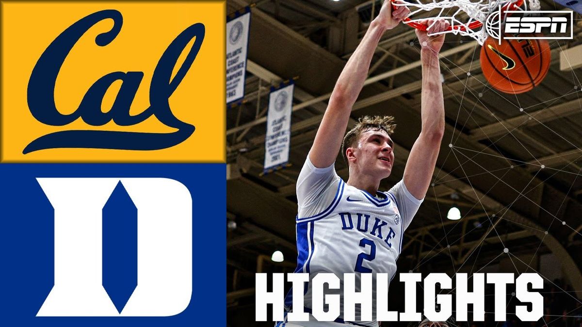 Duke Blue Devils at California Golden Bears Womens Basketball at Haas Pavilion