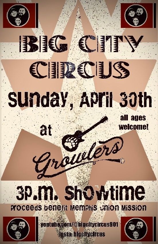 Big City Circus - Memphis Union Benefit