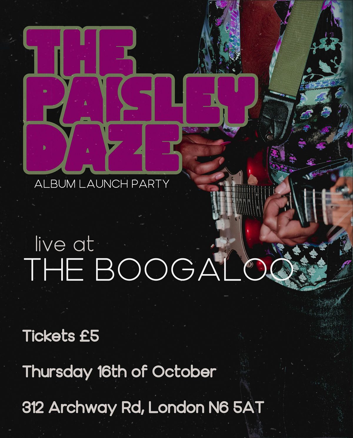 The Paisley Daze Album Launch Party