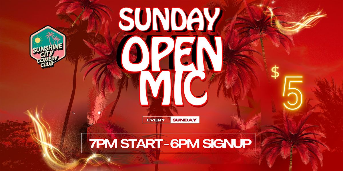 Sunday Open Mic