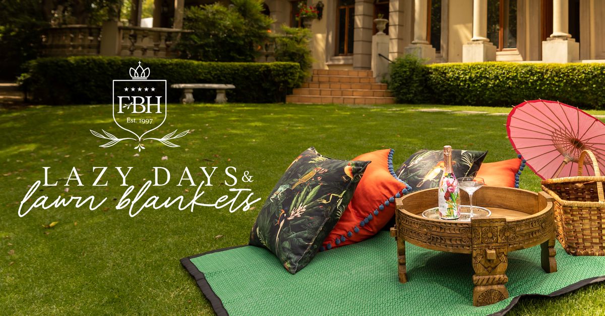 Lazy Days and lawn blankets at Fairlawns