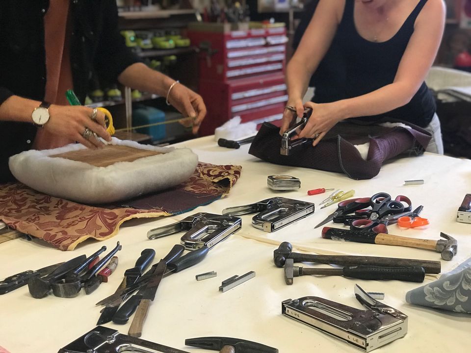 Introduction to Upholstery Workshop (Redfern)| The Refurb Series | Level 1 Beginners