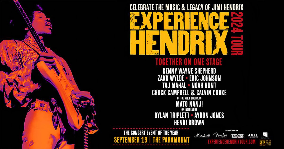 Experience Hendrix - Kenny Wayne Shepherd, Zakk Wylde & Eric Johnson + More!