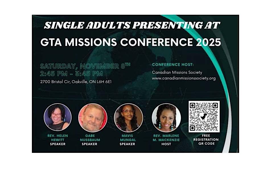 Singles Social Event - CS Missions Conference