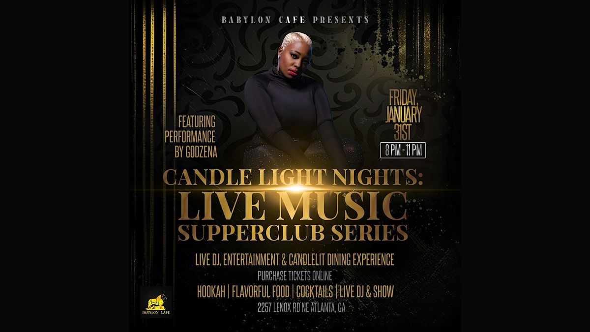 Candle Light Nights: Live Music SupperClub Series